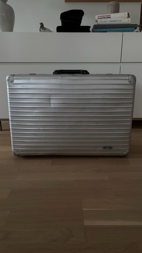 Rimowa aluminium suitcase - rimowa,